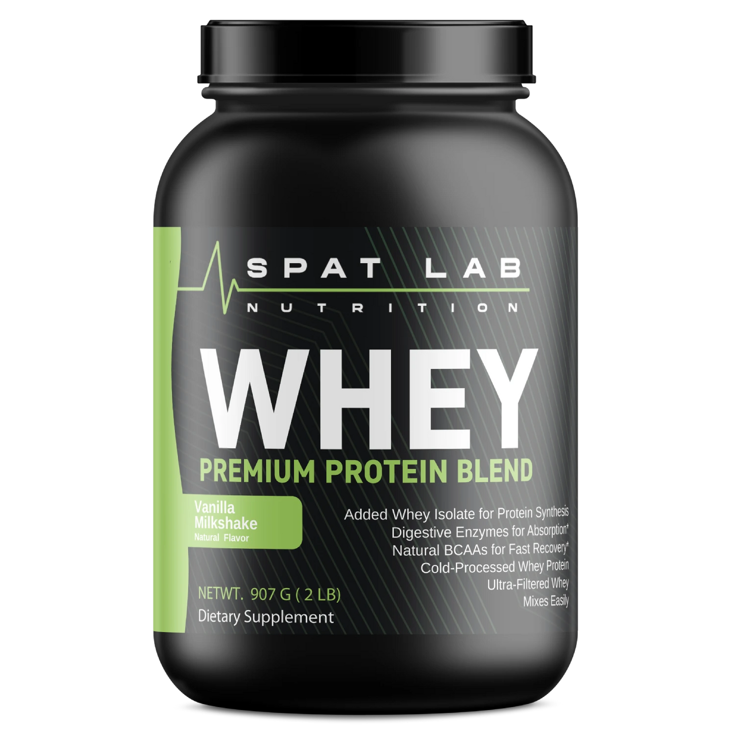 Vanilla Whey Protein Powder (2LB)